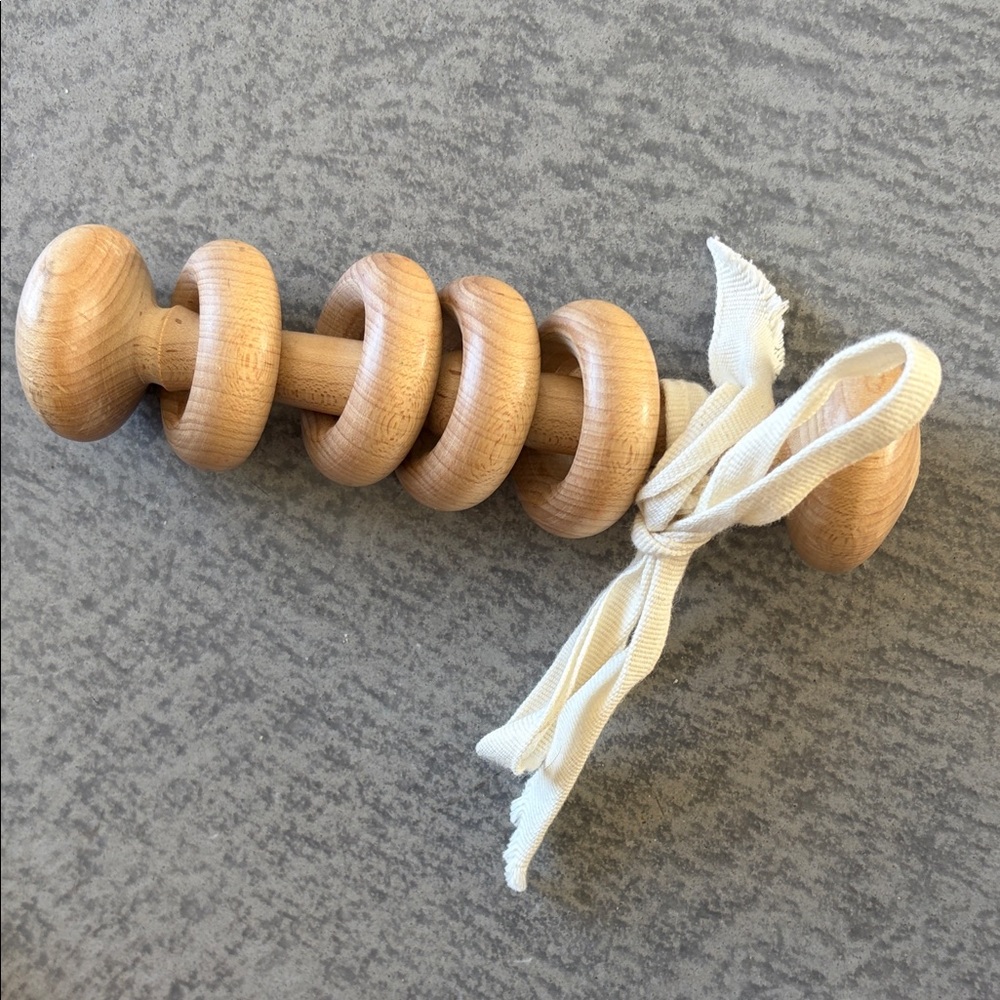 Wooden Rattle Toy for Kids